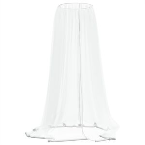 vidaXL Klamboe voor paraplu 220 gaas &Phi;300x230 cm wit