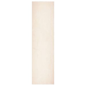 vidaXL Medium pile zachte en wasbare tapijt HUARTE Beige 80 x 300 cm