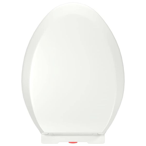 vidaXL Toiletbril soft-close met quick-release ontwerp wit