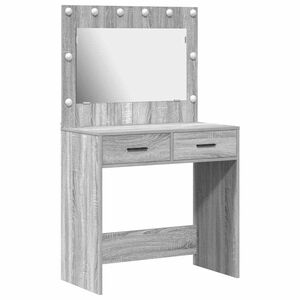 vidaXL Plafondtafel Grijs Sonoma 78,5 x 41 x 135 cm Bewerkt hout