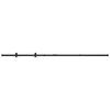vidaXL Ophangset voor minischuifdeur 183 cm koolstofstaal