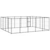 vidaXL Hondenkennel 24,2 m&sup2; staal