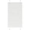 vidaXL Pliss&eacute; rolgordijn 70x100 cm stofbreedte 69,4 cm polyester wit