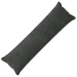 vidaXL Kussen HOUTEN Antraciet 40 x 145 cm Microfiber Fleece