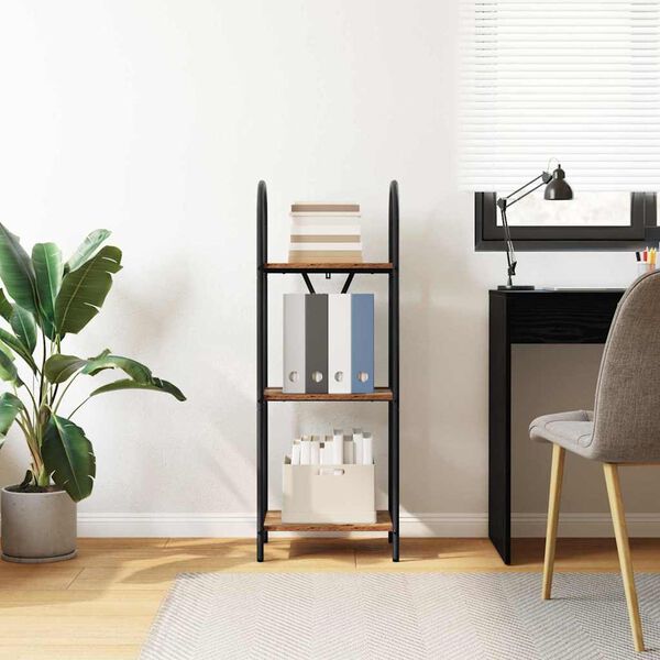 vidaXL Boekenkast Oudhout 40 x 30 x 109 cm Bewerkt hout