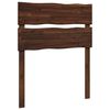 vidaXL Live Edge Hoofdbord ROSTOCK Donkerbruin 80 cm