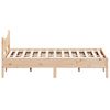 vidaXL Bedframe zonder matras massief grenenhout 140x190 cm