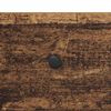 vidaXL Nachtkastje met lade Oudhout 34 x 35,5 x 45 cm Bewerkt hout