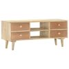vidaXL Tv-meubel 110x30x45 cm massief mangohout