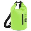 vidaXL Drybag met rits 15 L PVC groen