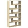 vidaXL Boekenkast 100x33x187,5 cm bewerkt hout sonoma eikenkleurig