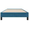 vidaXL Boxspring zonder matras fluweel donkerblauw 90x210 cm