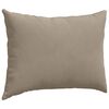 vidaXL Sofa Kussens 2 stuks Taupe 70 x 50 cm Stof