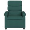 vidaXL Relaxfauteuil donkergroene stof