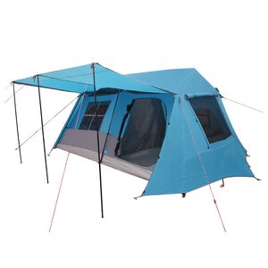 vidaXL Tunneltent Blauw 400 x 278 x 182 cm