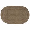 vidaXL Vloerkleden Zwart 205 x 305 cm Jute