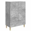 vidaXL Dressoir Betongrijs 66 x 34,5 x 95 cm Bewerkt hout