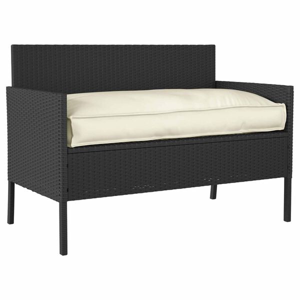 vidaXL Kussen Cr&egrave;me 120 x 60 x 12 cm Oxford Stof