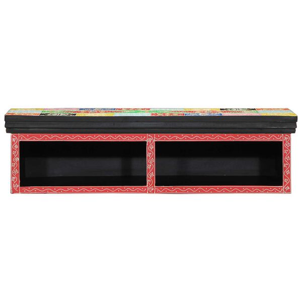 vidaXL TV Kast met plank Multikleur 80 x 30 x 22 cm Bewerkt hout
