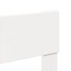 vidaXL Bedframe zonder matras massief grenenhout wit 90x190 cm