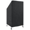vidaXL Tuinstoelhoes Zwart 70 x 70 x 85 / 125 cm 210D stof