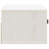 vidaXL Nachtkastje wandgemonteerd 40x29,5x22 cm wit