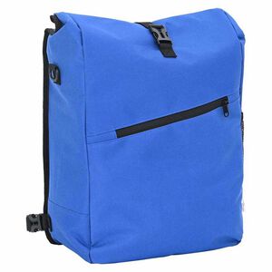 vidaXL Fietstas Blauw 33 x 16 x 48 cm Polyester