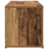 vidaXL Tv-meubel 120x34x37 cm bewerkt hout oud houtkleurig