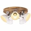 vidaXL Plafondlamp 25 W E27 50x50x25 cm wit