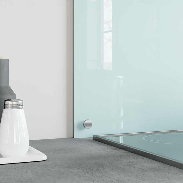 vidaXL Spatschermen keuken 2 st 80x40 cm gehard glas wit