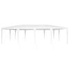 vidaXL Partytent Wit 800 x 400 x 266 cm Polyester en staal