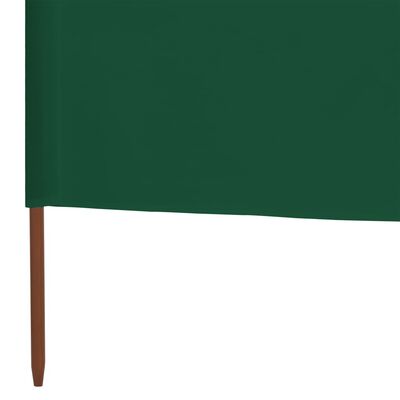 vidaXL Windscherm 3-panelen cm stof groen online |