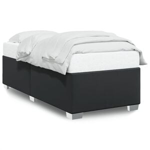 vidaXL Bedframe kunstleer zwart 80x200 cm