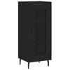 vidaXL Dressoir 34,5x34x90 cm bewerkt hout zwart