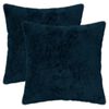 vidaXL Kussensloop 2 st HEERLEN Marineblauw 50 x 50 cm