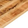 vidaXL Tafelblad rechthoekig 80x30x3,8 cm massief ruw mangohout