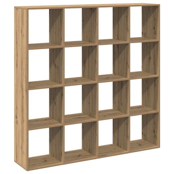 vidaXL Boekenkast 102x29x143 cm bewerkt hout artisanaal eikenkleur