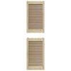 vidaXL Kastdeur Naturel 140,5 x 2,1 x 39,5 cm Massief grenenhout