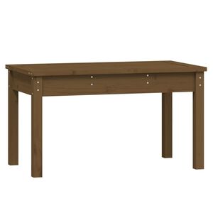 vidaXL Tuinbank 80x44x45 cm massief grenenhout honingbruin