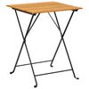 vidaXL Bistrotafel 55x54x71 cm massief acaciahout