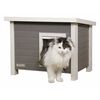 Kerbl Kattenhuis Eli ECO 57x45x43 cm grijs en wit