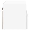 vidaXL Tv-wandmeubels 2 st 40x30x30 cm bewerkt hout wit