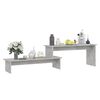 vidaXL Tv-meubel 180x30x43 cm bewerkt hout betongrijs