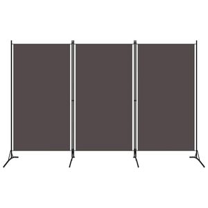 vidaXL Kamerscherm met 3 panelen 260x180 cm antraciet