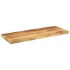 vidaXL Tafelblad rechthoekig 90x30x3,8 cm massief ruw mangohout