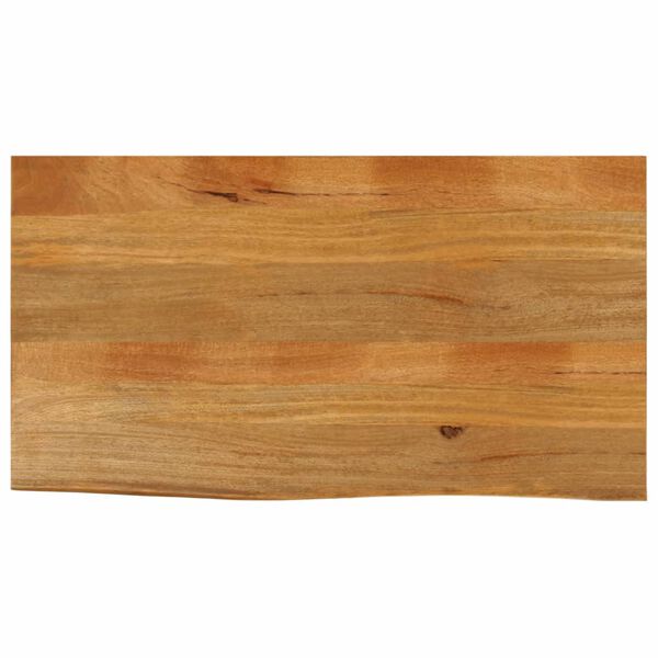 vidaXL Tafelblad met natuurlijke rand 100x60x3,8 cm massief mangohout