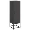 vidaXL Hoge kast 36x39x123 cm staal zwart