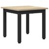 vidaXL Salontafel Sonoma Eiken 40 x 40 x 36 cm Bewerkt hout