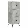 vidaXL Ladenkast Betongrijs 33 x 34,5 x 90 cm Bewerkt hout