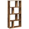 vidaXL Boekenkast 60x20x120,5 cm bewerkt hout oud houtkleurig